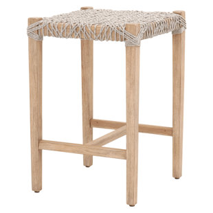 Rope crossweave counter online stools